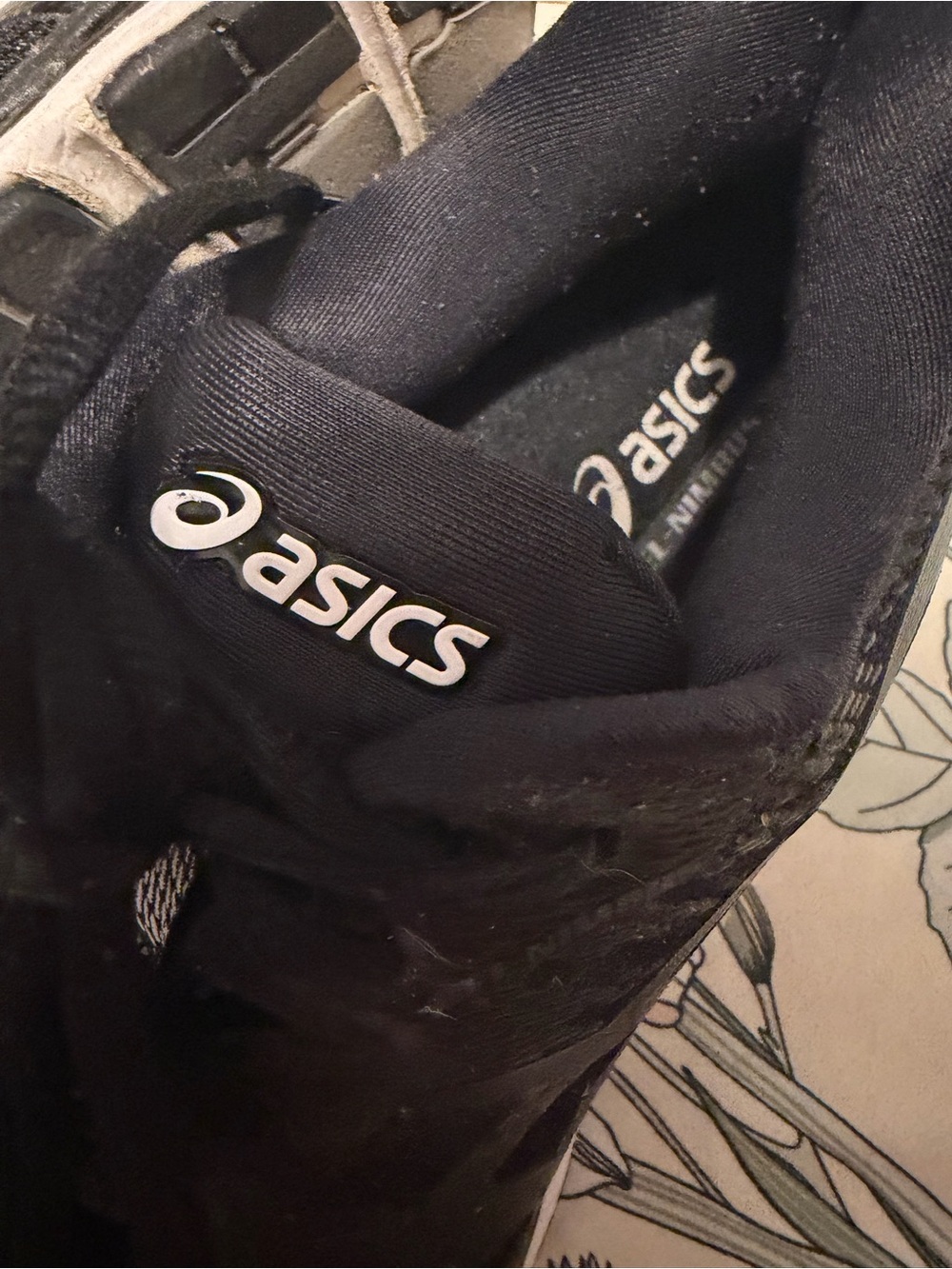 ASICS Men's Athletic Sneakers in Black